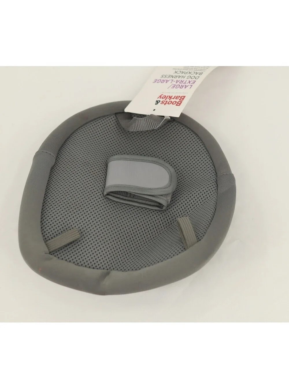 Boots & Barkley Dog Backpack Harness Attachment Zip Pockets Size L/XL Gray